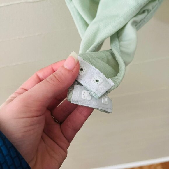 PrettyLittleThing Sage Green Ruched Bodysuit SZ 8 - Picture 8 of 11